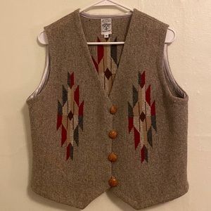 Ortega’s Handwoven Wool Vest